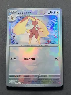 Lopunny 084/131 Poke Ball Pattern Prismatic Evolutions Pokemon TCG - Image 1