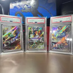 PSA 10 SET Bulbasaur Charmander Squirtle 050-052/049 SVG Special Deck Japanese - Image 1