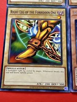 Exodia Full 5 Piece Set | LDK2 + Exodia, The Legendary Defender | YuGiOh! - Image 4