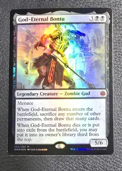 God-Eternal Bontu War of the Spark Foil MTG NM Magic Card - Image 1