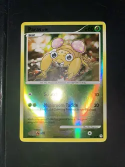 Paras 92/123 D&P Mysterious Treasures Pokemon Card Reverse Holo Common - LP GU1 - Image 1