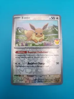 Eevee - (Pokemon Day 2025) (Reverse Cosmos Holo) 074/131 Miscellaneous Cards... - Image 1