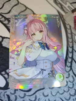 Mika Misono Goddess Story Doujin Waifu Trading Card SR Blue Archive - Image 1