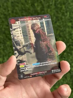 Godzilla Card Game Godzilla (2016) 3rd Form (P) 004+ - G: Monsters Raid Again - Image 2