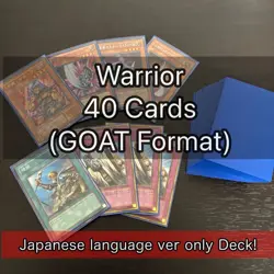 Warrior Retro (Goat Format) Japanese only Deck Yu-Gi-Oh card fym0-17 - Image 1
