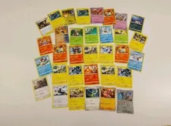Bundle Of Rare Pokemon Cards | 33 Cards Inc Duplicates + 1 Reverse Holo #232 - Image 1