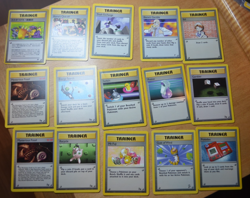 Mixed Lot Of 15 Trainer Pokemon Cards Various Sets - Image 1