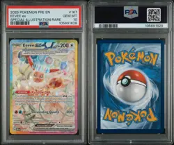 PSA 10 Eevee ex 167/131 Prismatic Evolutions SIR Graded Pokemon Card - Image 3