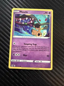 Pokemon Card Error Verlorener Ursprung Lost Origin From Booster Mawile Miss - Image 1
