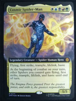Cosmic Spider-Man Extended Foil - SPM - Mtg Card #4IU - Image 1