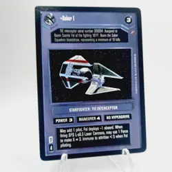 Star Wars CCG Saber 1 Death Star II DS2 Limited Expansion Decipher Card - Image 2