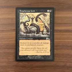 Treacherous Link NM Urza's Legacy Magic the Gathering Card MTG TCG - Image 1