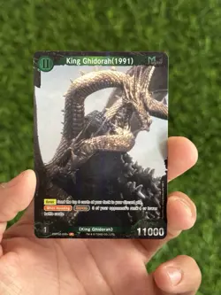 Godzilla Card Game King Ghidorah (1991) (P) 048+ - G: Monsters Raid Again - Image 1