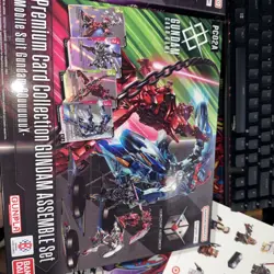 Sealed Gundam Premium Card Collection bundle (PC001A + PC02A - Image 3