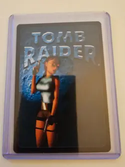 Tomb Raider CCG 221 - Secret Surveillance - Big Guns Promo Card, Ultra Rare+ - Image 2