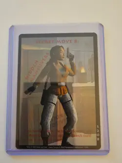 Tomb Raider CCG S208 - Secret Move 8: Hidden Maneuvers - SWW Ultra Rare Card - Image 1