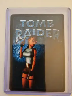 Tomb Raider CCG 225 - Sandstorm - Big Guns Promo Card, Ultra Rare+ - Image 2
