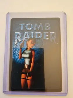 Tomb Raider CCG 217 - Heavy Firepower - Big Guns Promo Card, Ultra Rare+ - Image 2