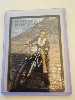 Tomb Raider CCG 204 - Secret Move 4: Divert and Escape - Base Ultra Rare Card - Image 1