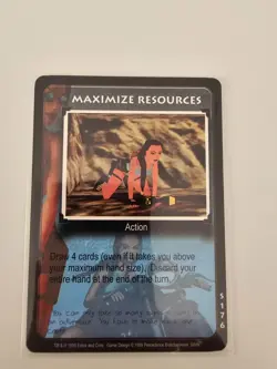 Tomb Raider CCG S176 - Maximize Resources - Slippery When Wet Rare Card - Image 1