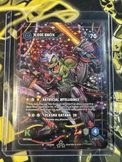 Dead World TCG Jesse Knox 197/184 SR Borderless Holo Card Kickstarter🔥 - Image 1