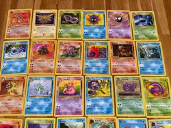 Large lot Pokemon Cards FOSSIL 24-62 /62 Excellent condition - Image 2