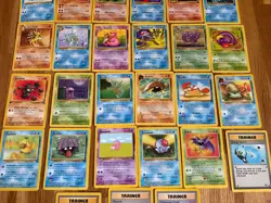 Large lot Pokemon Cards FOSSIL 24-62 /62 Excellent condition - Image 3