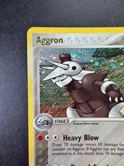 2006 Pokemon EX Legend Maker Aggron Reverse Holo 2/92 Stamped - Image 2