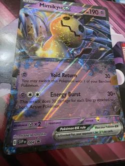 MIMIKYU ex Scarlet & Violet Promo SVP 004 Pokemon Card NM JUMBO Oversized - Image 3