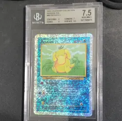 Pokemon Legendary Collection Reverse Foil Psyduck #88/110 Beckett 7.5 2002 - Image 1