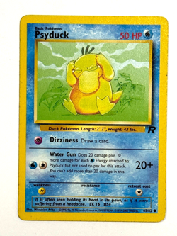 Pokemon TCG Psyduck 65/82 Regular Common Team Rocket - Image 1