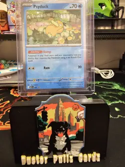 Pokemon TCG Psyduck MEP 007 Mega Evolutions Cosmos Holo Black Star Promo - Image 1