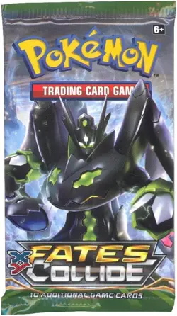 Pokemon TCG XY Fates Collide Booster Pack - Zygarde Pack Art 820650801143 - Image 1