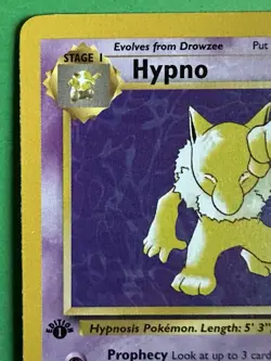 Hypno 23/62 1st Edition Fossil Rare Pokemon WOTC 1999 NM - Image 2
