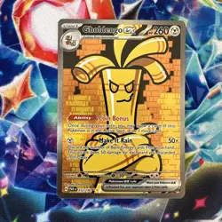 Pokemon TCG Gholdengo EX Paradox Rift 252/182 Holo Special Illustration Rare - Image 1