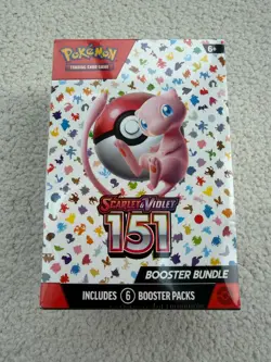Pokemon TCG Scarlet & Violet 151 Booster Bundle Sealed New (6 packs) 820650853210 - Image 1