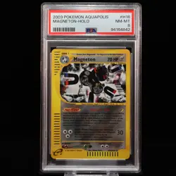 Pokemon TCG - Magneton H16 Aquapolis Holo Rare - PSA 8 NM/MT - Image 2