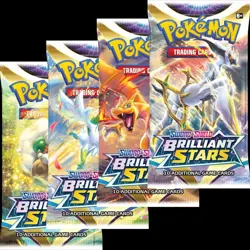 Pokemon TCG SWSH Brilliant Stars Booster Pack NEW Factory Sealed - *Random Art* 820650809965 - Image 1