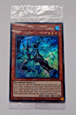 ELEMENTAL HERO LIQUID SOLDIER LDS3-EN103 SECRET LIMITED YUGIOH *NEW & SEALED* - Image 1