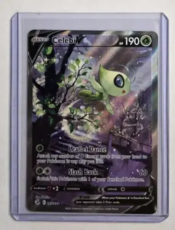 Pokemon Celebi V Full Art Ultra Rare Holo 245/264 Fusion Strike English Card - Image 1