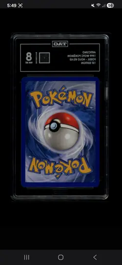 Articuno Fossil 1st Edition Holo Rare TAG 8 2/62 1999 Card - Image 2