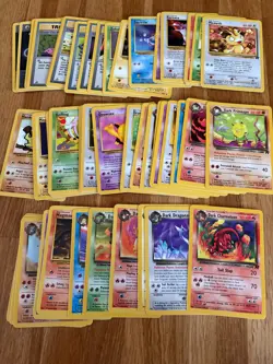 Large lot Pokemon Cards ROCKET Good Run 32-82 / 82 Excellent condition - Image 3