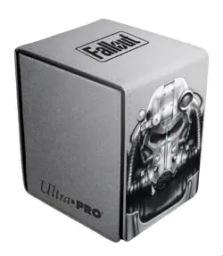Fallout Brotherhood of Steel Premium Alcove Flip Deck Box for Bethesda #ML - Image 1