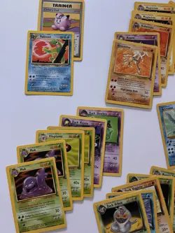 31 Lot Vintage 1999 Pokemon Rare Cards (⭐) WOTC Base/Jungle/Fossil/Team Rocket - Image 2
