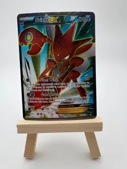 Lightly Played Scizor-EX - 119/122 - Full Art Ultra Rare Pokemon TCG BREAKpoint - Image 1