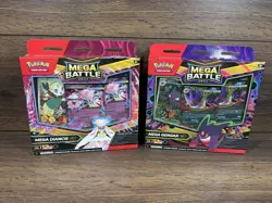 Pokemon TCG Mega Gengar EX and Mega Diancie EX Battle Decks - Set of 2 - Sealed - Image 1