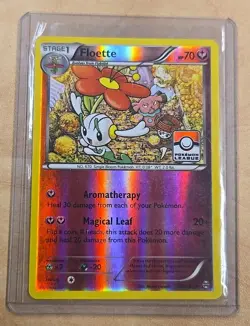 Floette 102/162 Stamped Reverse Holo Pokemon League Promo - VLP - Image 1