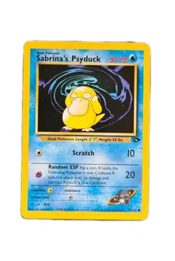 2000 POKEMON GYM CHALLENGE 99/132 SABRINA'S PSYDUCK ENGLISH - Image 1