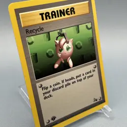 Recycle 61/62 - Fossil - 1st Edition - Pokemon TCG - Image 1