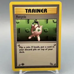 Recycle 61/62 - Fossil - 1st Edition - Pokemon TCG - Image 2